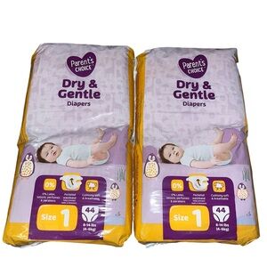Set2-Parent's Choice Size 1 Diapers
